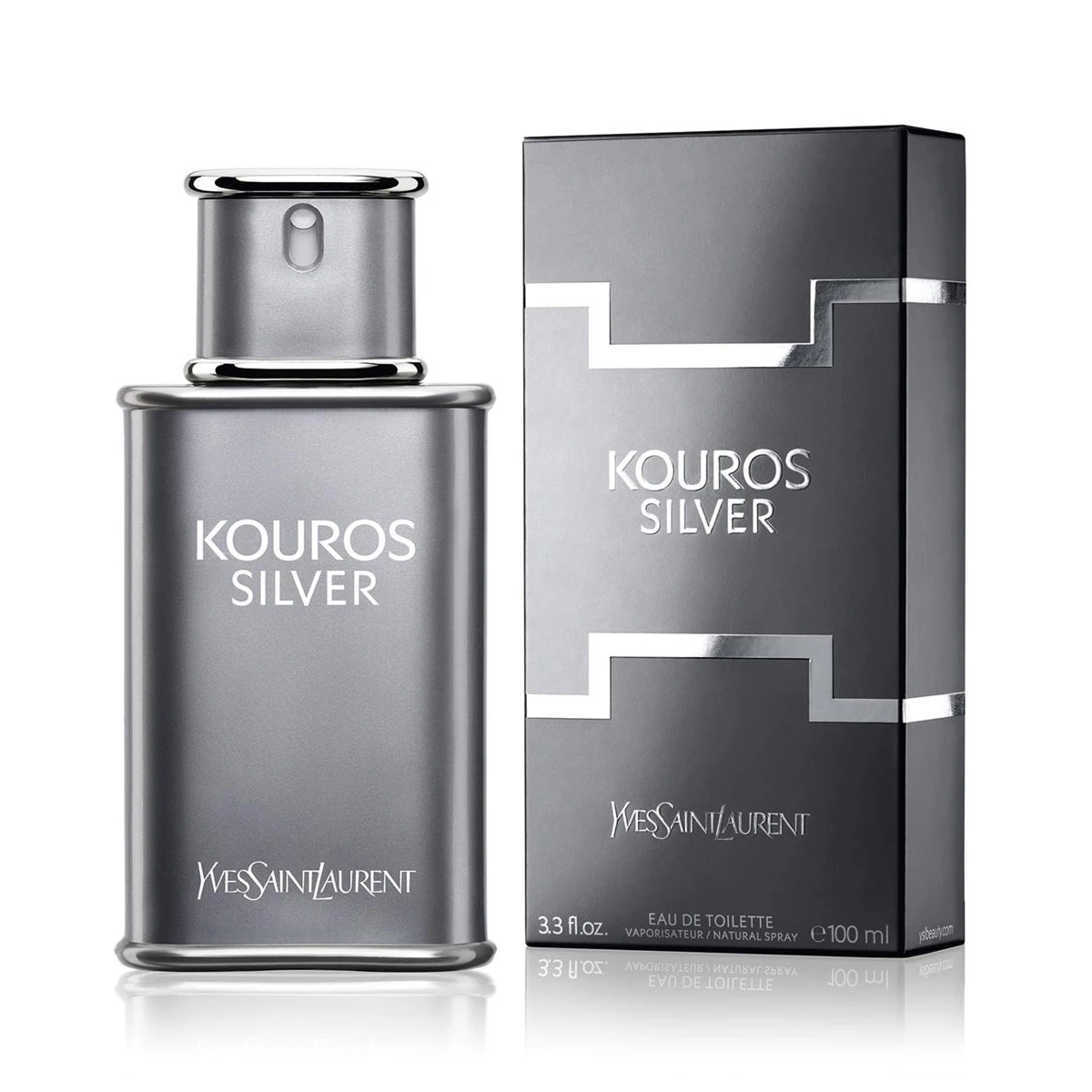 Yves Saint Laurent - Kouros Silver - Eau De Toilette 100 Ml Vapo 1 Yves Saint Laurent - Kouros Silver - Eau De Toilette 100 Ml Vapo