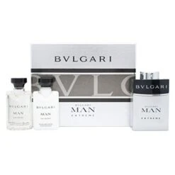 Bulgari Bvlgari Man Extreme Gift Set 60ml EDT Spray + 40ml Aftershave Balm + 40ml Shampoo And Shower Gel