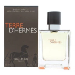 Hermès Profumo Uomo Terre D'Hermes 50 Ml EDT Eau De Toilette