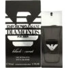 Giorgio Armani Emporio Diamonds Black Carat For Men Eau De Toilette 50 Ml Vapo