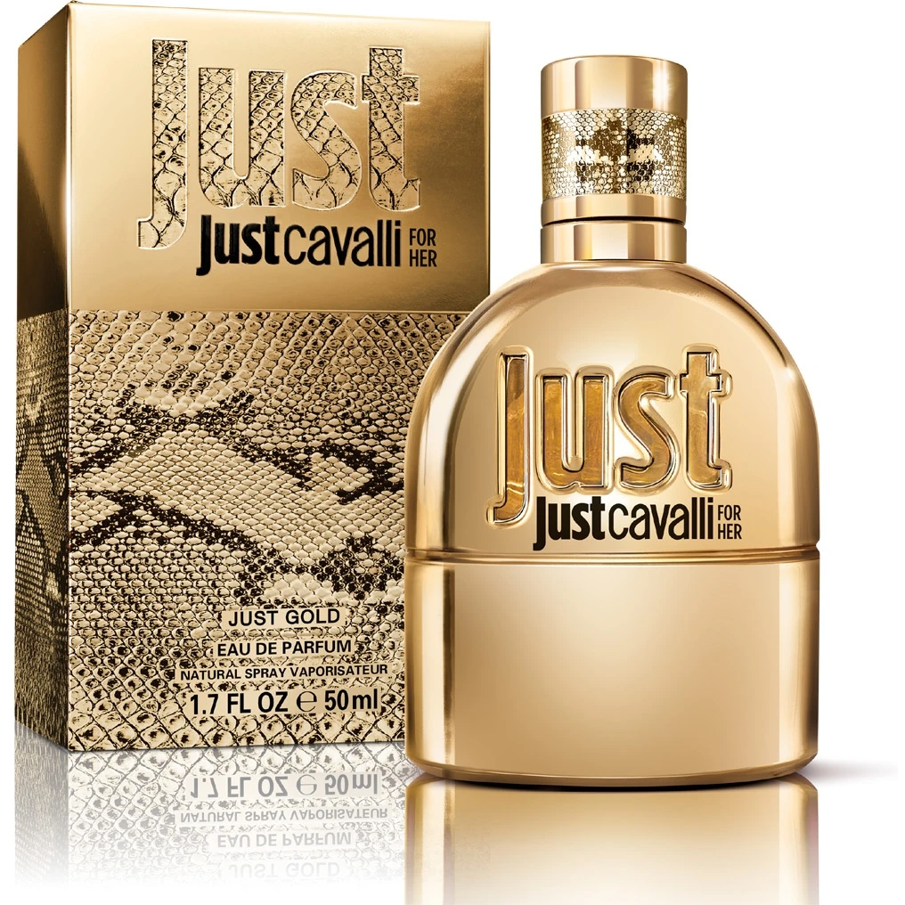 Just Cavalli Gold For Her Roberto Cavalli Eau De Parfum 50 Ml Spray 1 Just Cavalli Gold For Her Roberto Cavalli Eau De Parfum 50 Ml Spray