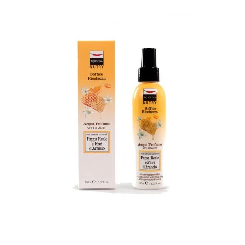 Aquolina Nutry Pappa Reale E Fiori D' Arancio Acqua Profumata Corpo 150 Ml 1 Aquolina Nutry Pappa Reale E Fiori D' Arancio Acqua Profumata Corpo 150 Ml