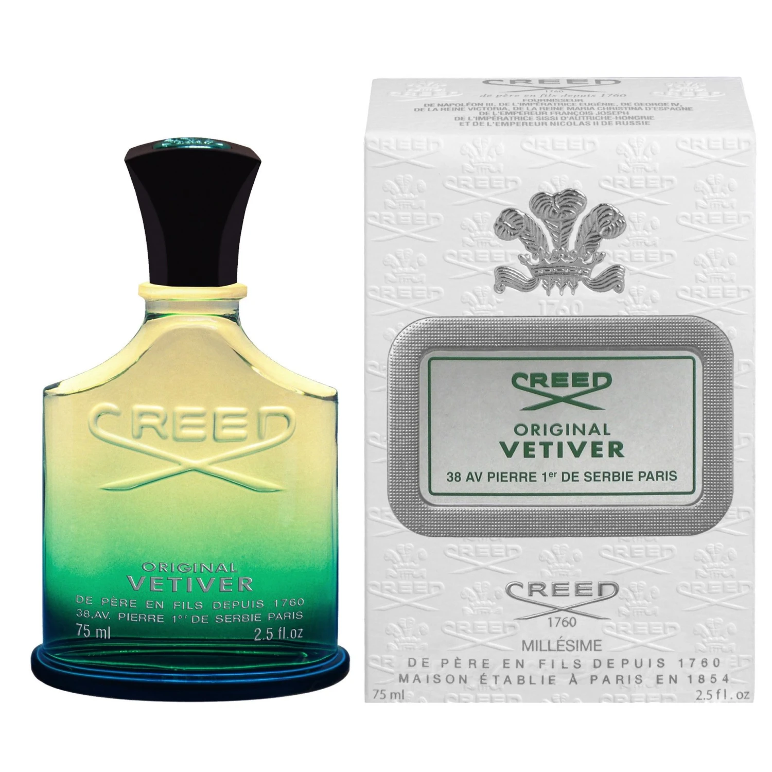 Creed Original Vetiver Eau De Parfum 75ml Spray 1 Creed Original Vetiver Eau De Parfum 75ml Spray