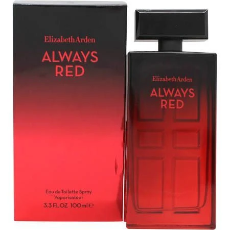 Elizabeth Arden Always Red Eau De Toilette 100ml Spray 1 Elizabeth Arden Always Red Eau De Toilette 100ml Spray