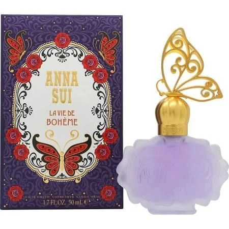 Anna Sui La Vie De Boheme Eau De Toilette 50ml Spray 1 Anna Sui La Vie De Boheme Eau De Toilette 50ml Spray