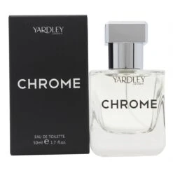 Yardley Chrome Eau De Toilette 50ml Spray