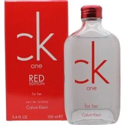 Calvin Klein CK One Red Edition Eau De Toilette 100ml Spray