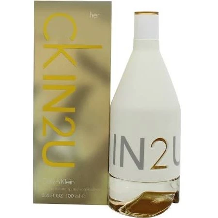 Calvin Klein IN2U Eau De Toilette 100ml Spray 1 Calvin Klein IN2U Eau De Toilette 100ml Spray