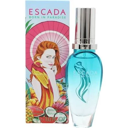 Escada Born In Paradise Eau De Toilette 30ml Spray 1 Escada Born In Paradise Eau De Toilette 30ml Spray