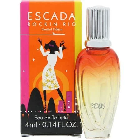 Escada Rockin' Rio Eau De Toilette 4ml Splash 1 Escada Rockin' Rio Eau De Toilette 4ml Splash