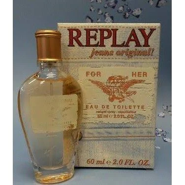 Replay Jeans Original For Her Eau De Toilette 60ml Spray 1 Replay Jeans Original For Her Eau De Toilette 60ml Spray