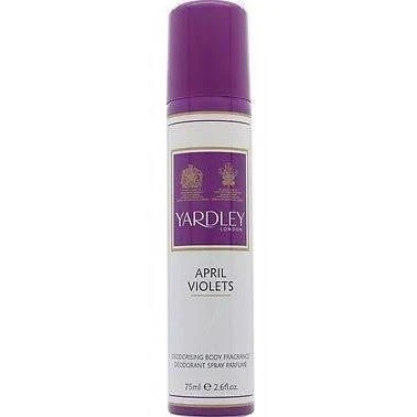 Yardley April Violets Body Spray 75ml 1 Yardley April Violets Body Spray 75ml