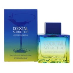 Antonio Banderas Cocktail Seduction Blue Eau De Toilette 100 Ml Spray