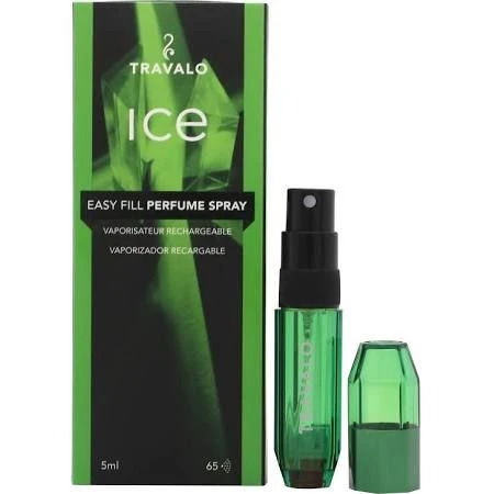 Travalo Fragrance Vaporisateur Travalo Ice 5ml Flacone Spray Riempibile Verde 1 Travalo Fragrance Vaporisateur Travalo Ice 5ml Flacone Spray Riempibile Verde