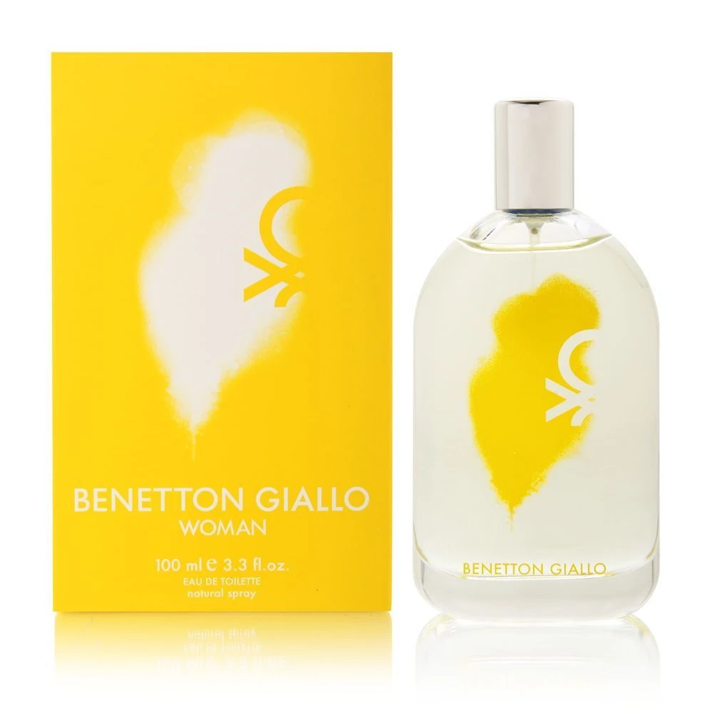 Benetton Giallo Woman Eau De Toilette 100 Ml 1 Benetton Giallo Woman Eau De Toilette 100 Ml