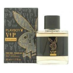 Playboy - VIP Black Edition Eau De Toilette - 50 Ml Spray