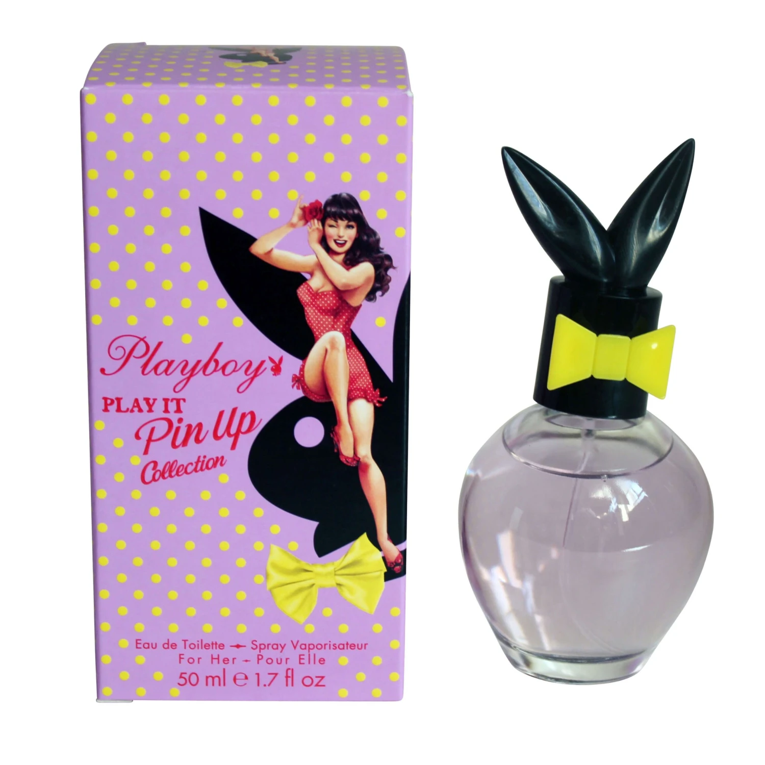 Playboy - Play It Pin Up Eau De Toilette - 50 Ml Spray 1 Playboy - Play It Pin Up Eau De Toilette - 50 Ml Spray