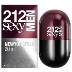 Carolina Herrera 212 Sexy Men Pills 20 Ml Eau De Toilette Edt Spray Profumo Uomo