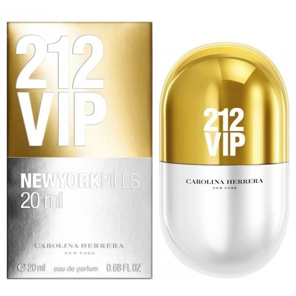 Carolina Herrera 212 VIP Pills 20 Ml Eau De Parfum Edp Spray Profumo Donna 1 Carolina Herrera 212 VIP Pills 20 Ml Eau De Parfum Edp Spray Profumo Donna