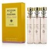 Acqua Di Parma Rosa Nobile Leather Purse Ricarica Confezione Regalo 3 X 20 Ml EDP Profumo Donna