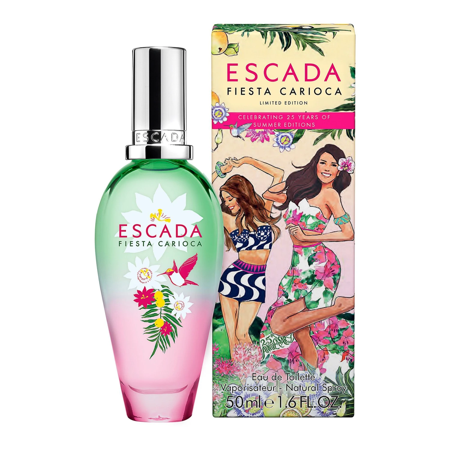 Escada Fiesta Carioca 50 Ml Eau De Toilette Edt Spray Profumo Donna 1 Escada Fiesta Carioca 50 Ml Eau De Toilette Edt Spray Profumo Donna