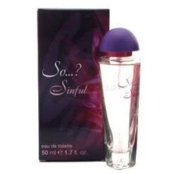 So...? Sinful 50 Ml Eau De Toilette Edt Profumo Donna