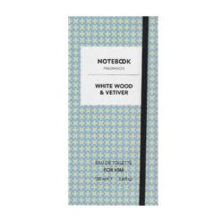 Notebook White Wood E Vetiver 100 Ml Eau De Toilette EDT Profumo Uomo