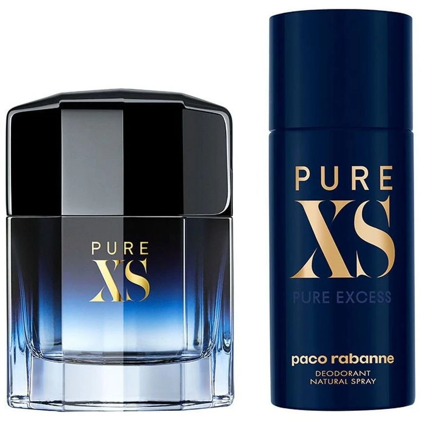 Paco Rabanne Pure XS Eau De Toilette 100 Ml + Deodorante 150 Ml Confezione Regalo Uomo 1 Paco Rabanne Pure XS Eau De Toilette 100 Ml + Deodorante 150 Ml Confezione Regalo Uomo