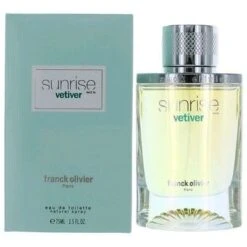 Franck Olivier Sunrise Vetiver 75 Ml Eau De Toilette Edt Profumo Uomo