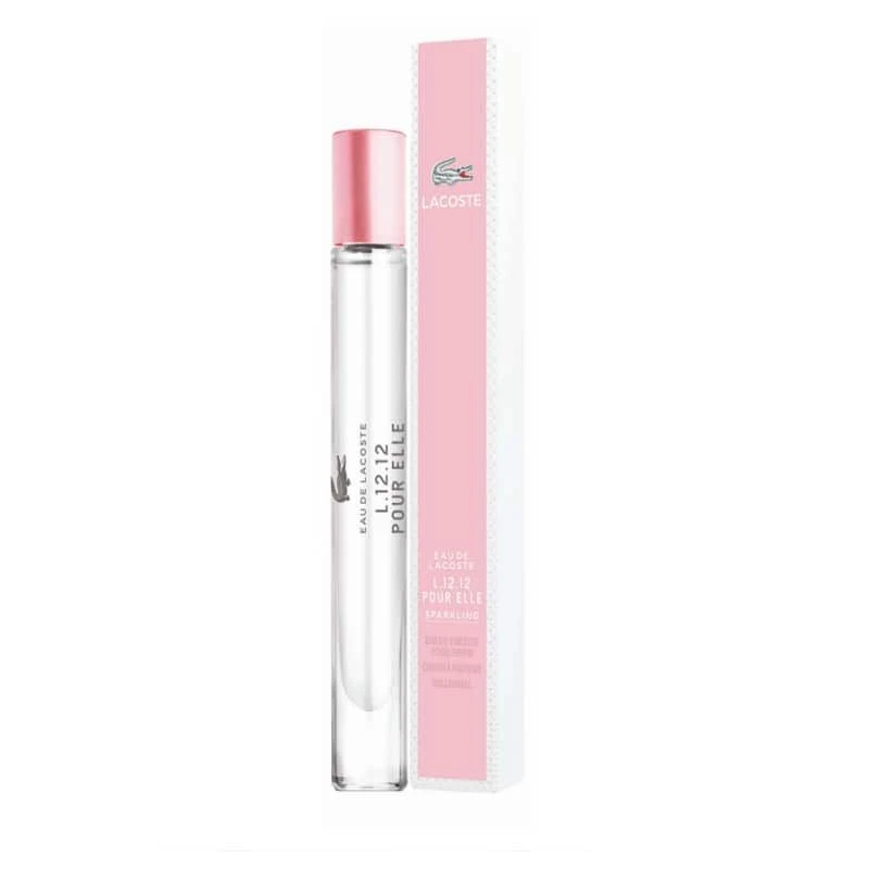Lacoste Eau De Lacoste L.12.12 Pour Elle Sparkling 7,4 Ml Eau De Toilette Edt Roll-on Profumo Donna 1 Lacoste Eau De Lacoste L.12.12 Pour Elle Sparkling 7,4 Ml Eau De Toilette Edt Roll-on Profumo Donna