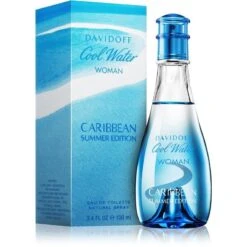 Davidoff Cool Water Woman Caribbean Summer 100 Ml Eau De Toilette Edt Profumo Donna
