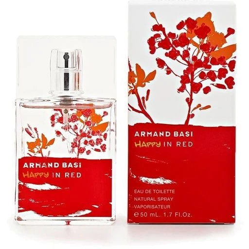 Armand Basi Happy In Red 50 Ml Eau De Toilette Edt Profumo Donna 1 Armand Basi Happy In Red 50 Ml Eau De Toilette Edt Profumo Donna