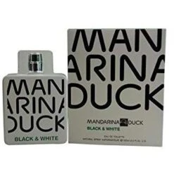 Mandarina Duck Black & White 100 Ml Eau De Toilette Edt Profumo Uomo