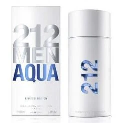 Carolina Herrera 212 Men Aqua 100 Ml Eau De Toilette Edt Profumo Uomo