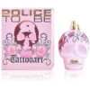 Police To Be Tattooart 125 Ml Eau De Toilette Edt Profumo Donna