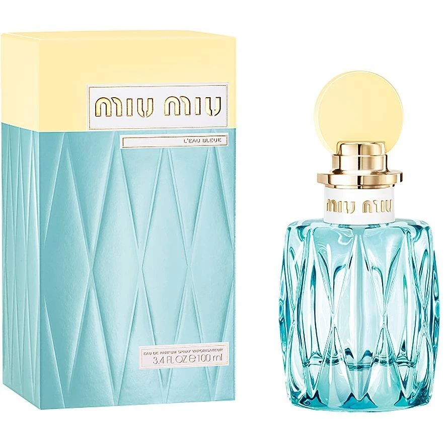 Miu Miu L'Eau Bleue 100 Ml Eau De Parfum Edp Profumo Donna 1 Miu Miu L'Eau Bleue 100 Ml Eau De Parfum Edp Profumo Donna