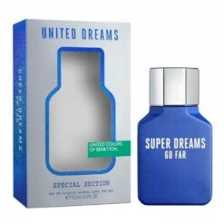 Benetton United Dreams Men Go Far Super Dreams Special Edition 100 Ml Eau De Toilette Edt Profumo Uomo
