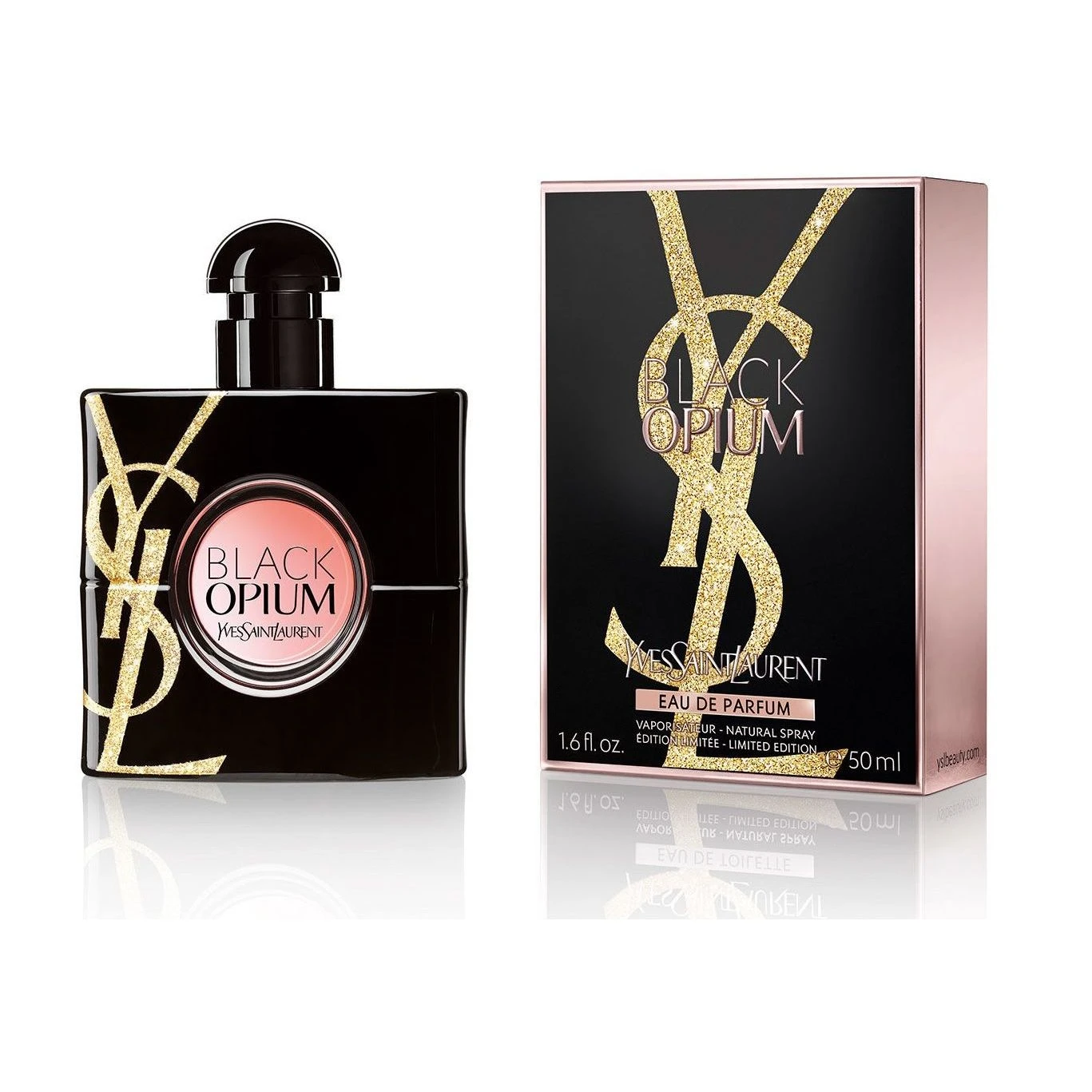 Yves Saint Laurent Black Opium Gold Attraction Edition 50 Ml Eau De Parfum Edp Profumo Donna 1 Yves Saint Laurent Black Opium Gold Attraction Edition 50 Ml Eau De Parfum Edp Profumo Donna